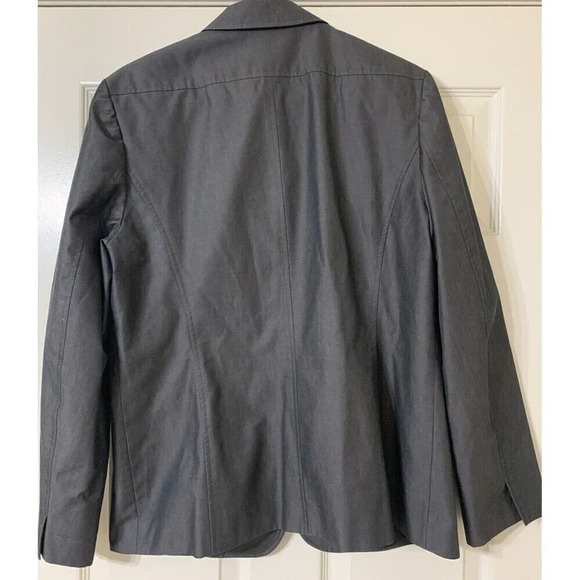 Talbots Blazer  Size 14 Lighter Weight For Spring /Summer Outer Is 100% Cotton - Picture 3 of 4